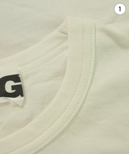 CDG（シーディージー）Tシャツ・カットソー 白 サイズ:XL メンズ/2200645954074