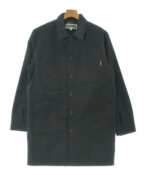 CDG(シーディージー)ステンカラーコート 黒 サイズ:L/2200647162019