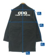 CDG（シーディージー）ステンカラーコート 黒 サイズ:L メンズ/2200647162019