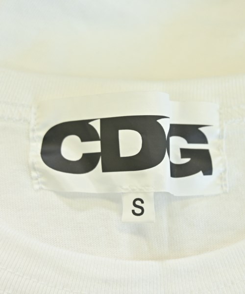 CDG（シーディージー）Tシャツ・カットソー 白 サイズ:S レディース/2200641443091