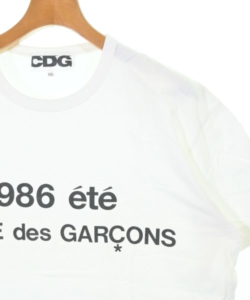 CDG（シーディージー）Tシャツ・カットソー 白 サイズ:XXL メンズ/2200650341173