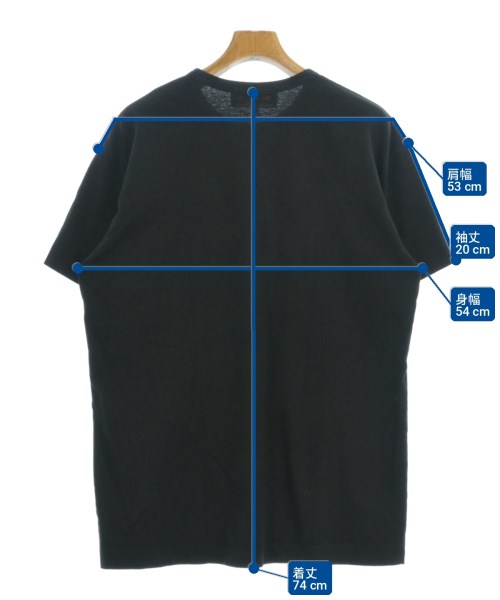 CDG（シーディージー）Tシャツ・カットソー 黒 サイズ:XXL メンズ/2200703239082