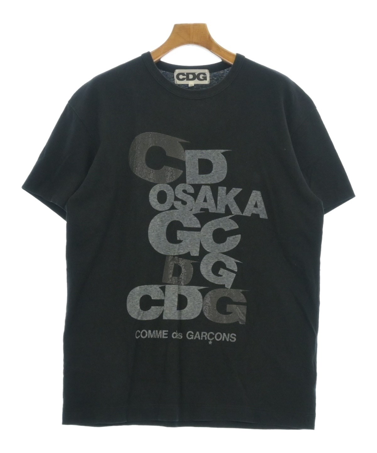 CDG（シーディージー）Tシャツ・カットソー 黒 サイズ:XXL メンズ