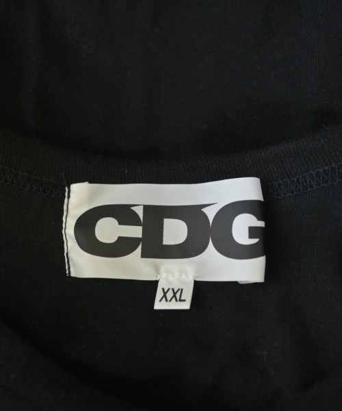 CDG（シーディージー）Tシャツ・カットソー 黒 サイズ:XXL メンズ/2200703825094