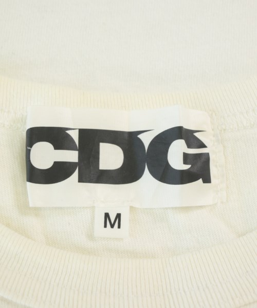 CDG（シーディージー）Tシャツ・カットソー 白 サイズ:M メンズ/2200700845132