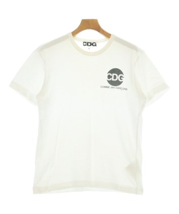 CDG（シーディージー）Tシャツ・カットソー 白 サイズ:M メンズ