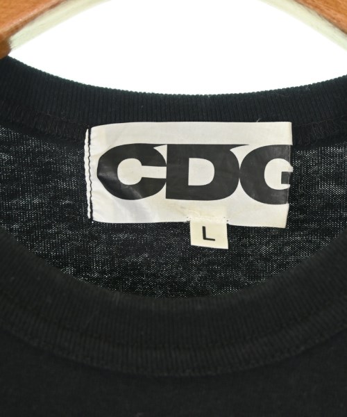 CDG（シーディージー）Tシャツ・カットソー 黒 サイズ:L メンズ/2200704931053