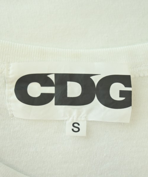 CDG（シーディージー）Tシャツ・カットソー 白 サイズ:S メンズ/2200705139052