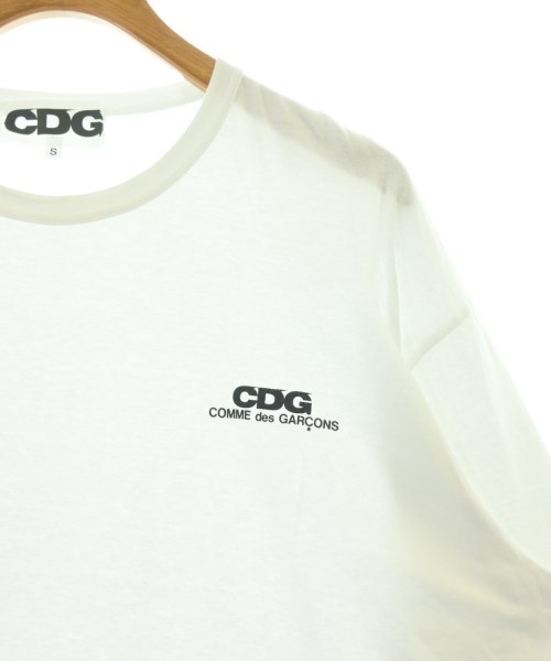 CDG（シーディージー）Tシャツ・カットソー 白 サイズ:S メンズ/2200705139052