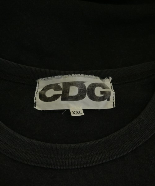 CDG（シーディージー）Tシャツ・カットソー 黒 サイズ:XXL メンズ/2200706444049