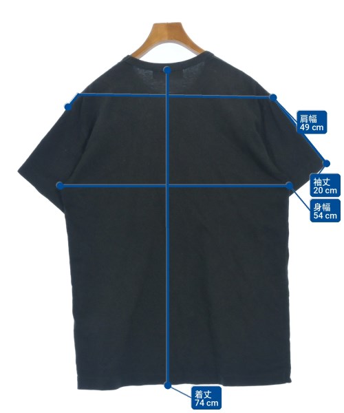 CDG（シーディージー）Tシャツ・カットソー 黒 サイズ:XXL メンズ/2200706444049