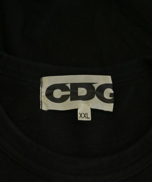 CDG（シーディージー）Tシャツ・カットソー 黒 サイズ:XXL メンズ/2200706494051