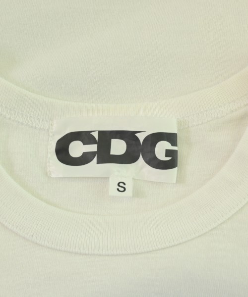 CDG（シーディージー）Tシャツ・カットソー 白 サイズ:S メンズ/2200707055039