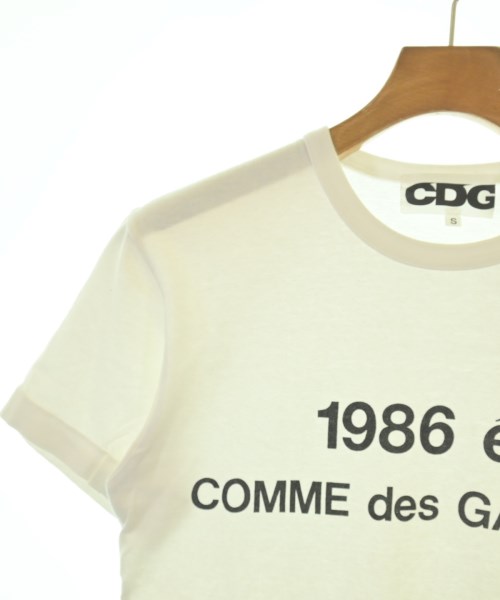 CDG（シーディージー）Tシャツ・カットソー 白 サイズ:S メンズ/2200707055039