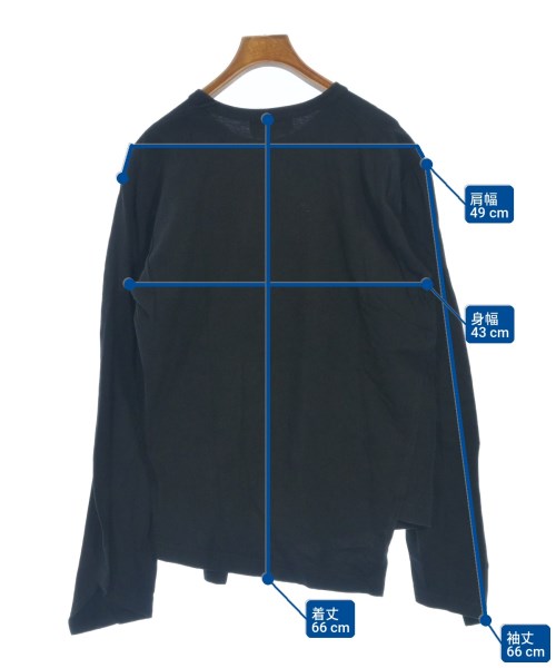 CDG（シーディージー）Tシャツ・カットソー 黒 サイズ:XL レディース/2200703327055
