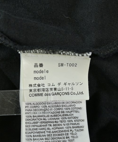 CDG（シーディージー）Tシャツ・カットソー 黒 サイズ:XL メンズ/2200707335162