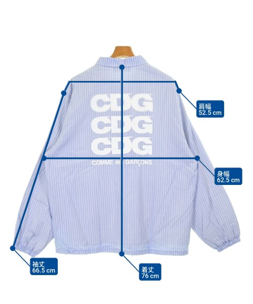 CDG（シーディージー）ブルゾン 青 サイズ:XL メンズ/2200708043066