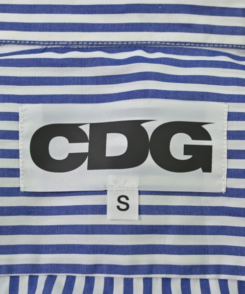 CDG（シーディージー）カジュアルシャツ 青 サイズ:S メンズ/2200709131038