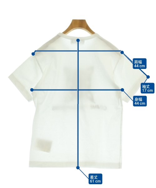 CDG（シーディージー）Tシャツ・カットソー 白 サイズ:M メンズ/2200663110025