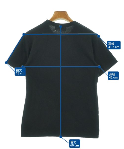 CDG（シーディージー）Tシャツ・カットソー 黒 サイズ:S レディース/2200665690013