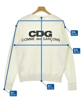 CDG（シーディージー）スウェット 白 サイズ:M メンズ/2200666097040