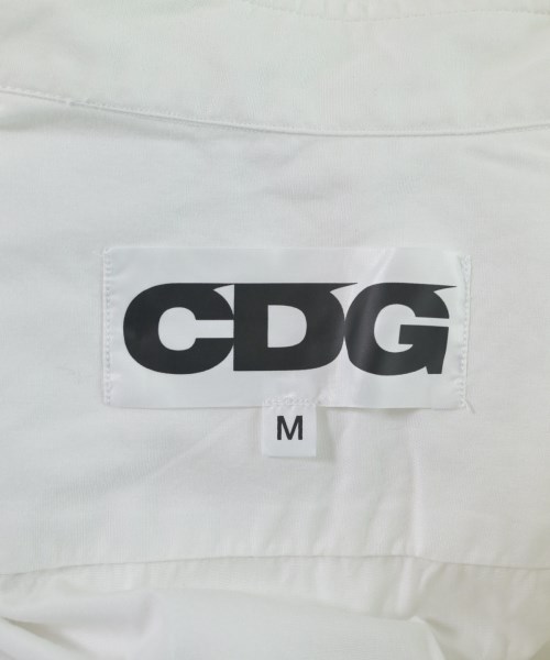 CDG（シーディージー）カジュアルシャツ 白 サイズ:M メンズ/2200663348039