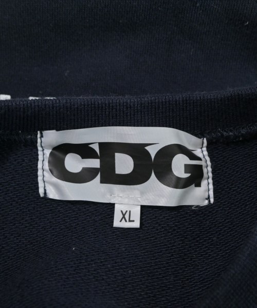 CDG（シーディージー）スウェット 紺 サイズ:XL メンズ/2200665450020