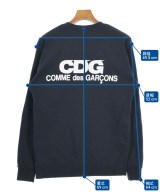CDG（シーディージー）スウェット 紺 サイズ:XL メンズ/2200665450020