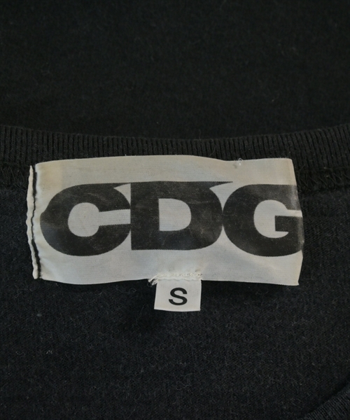 CDG（シーディージー）Tシャツ・カットソー 黒 サイズ:S レディース/2200667607064