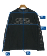 CDG（シーディージー）Tシャツ・カットソー 黒 サイズ:S レディース/2200667607064