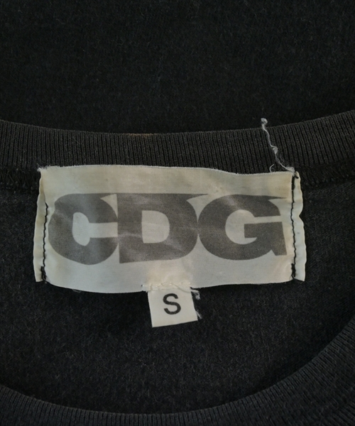 CDG（シーディージー）Tシャツ・カットソー 黒 サイズ:S レディース/2200667607071