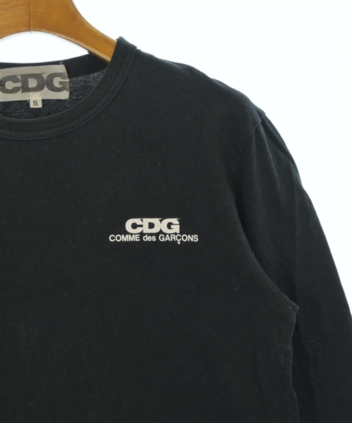 CDG（シーディージー）Tシャツ・カットソー 黒 サイズ:S レディース/2200667607088
