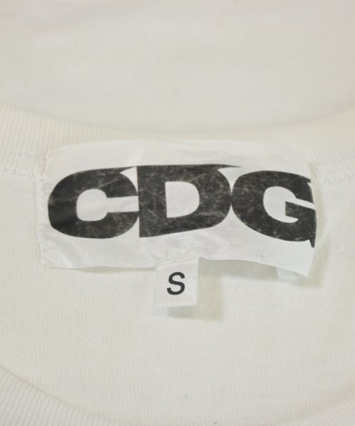 CDG（シーディージー）Tシャツ・カットソー 白 サイズ:S メンズ/2200668818025