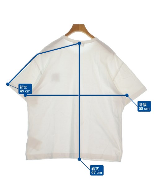 CDG（シーディージー）Tシャツ・カットソー 白 サイズ:S メンズ/2200668818025
