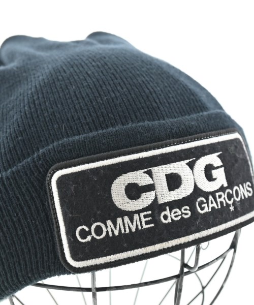 CDG（シーディージー）ニットキャップ・ビーニー 黒 サイズ:- メンズ/2200667708945