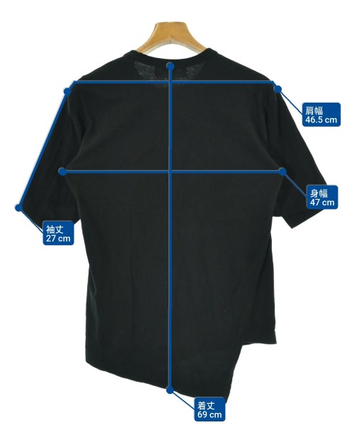 CDG（シーディージー）Tシャツ・カットソー 黒 サイズ:L メンズ/2200671053086