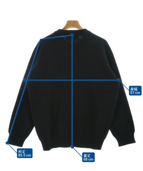 CDG（シーディージー）ニット・セーター 黒 サイズ:XXL メンズ/2200672265020