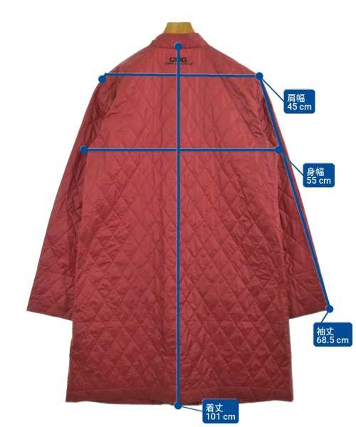 CDG（シーディージー）ダウンコート 赤 サイズ:XL メンズ/2200728723078