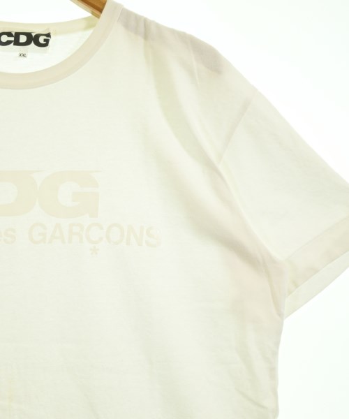 CDG（シーディージー）Tシャツ・カットソー 白 サイズ:XXL メンズ/2200728723214