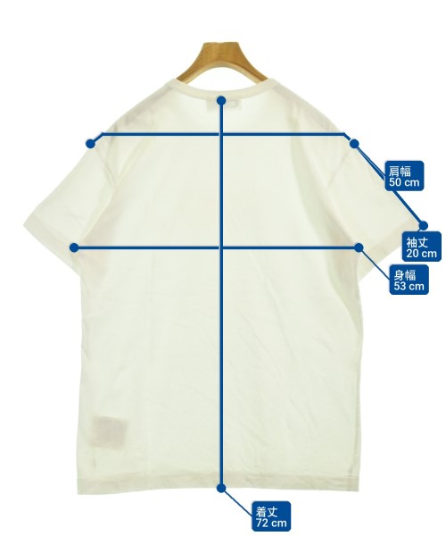CDG（シーディージー）Tシャツ・カットソー 白 サイズ:XXL メンズ/2200728723214