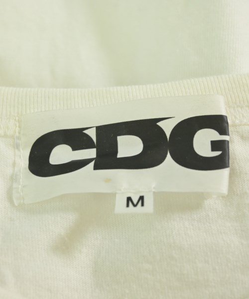 CDG（シーディージー）Tシャツ・カットソー 白 サイズ:M メンズ/2200728723238