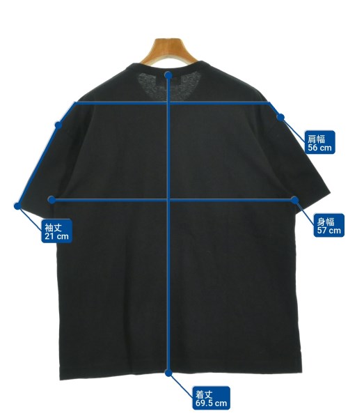 CDG（シーディージー）Tシャツ・カットソー 黒 サイズ:S メンズ/2200730063056