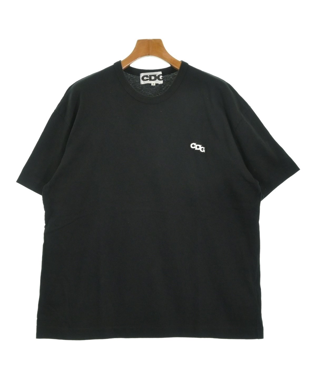 CDG（シーディージー）Tシャツ・カットソー 黒 サイズ:S メンズ