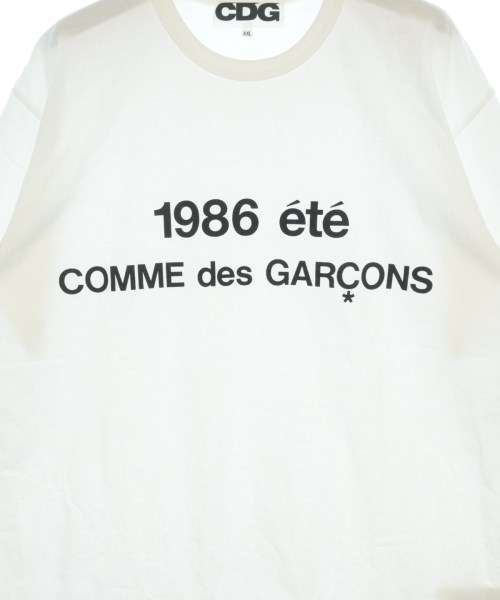 CDG（シーディージー）Tシャツ・カットソー 白 サイズ:XXL メンズ/2200736302067