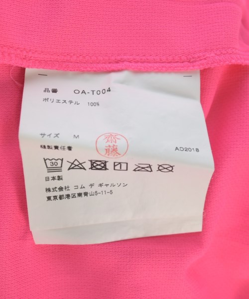 CDG（シーディージー）Tシャツ・カットソー ピンク サイズ:M レディース/2200736886093
