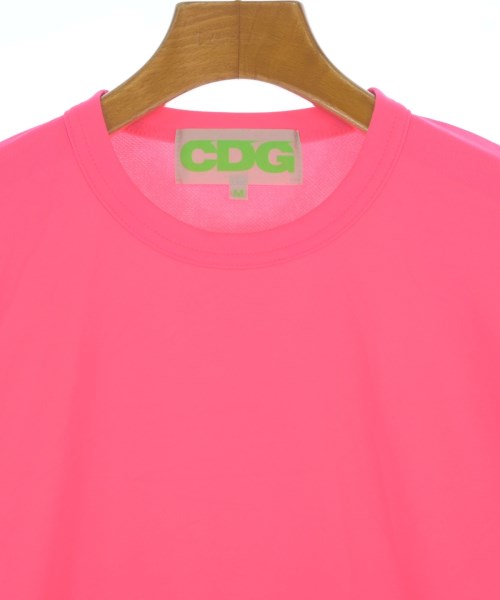 CDG（シーディージー）Tシャツ・カットソー ピンク サイズ:M レディース/2200736886093