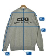 CDG（シーディージー）スウェット グレー サイズ:XL メンズ/2200716619383