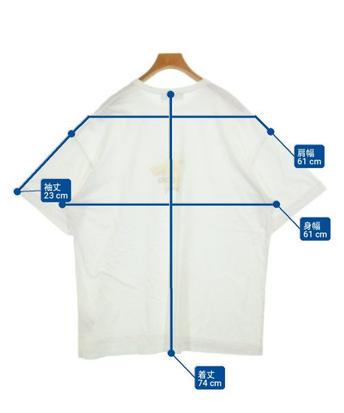 CDG（シーディージー）Tシャツ・カットソー 白 サイズ:M メンズ/2200721674148