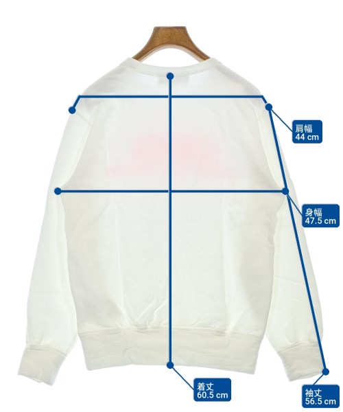 CDG（シーディージー）スウェット 白 サイズ:M レディース/2200720257199