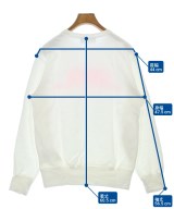 CDG（シーディージー）スウェット 白 サイズ:M レディース/2200720257199